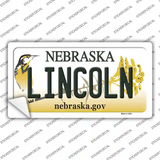 Lincoln Nebraska Novelty Sticker Decal Small