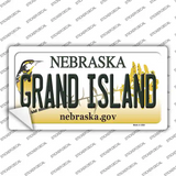 Grand Island Nebraska Novelty Sticker Decal Small