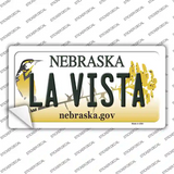 La Vista Nebraska Novelty Sticker Decal Small