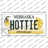 Hottie Nebraska Novelty Sticker Decal Small