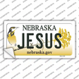 Jesus Nebraska Novelty Sticker Decal Small