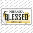 Blessed Nebraska Novelty Sticker Decal Small