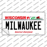 Milwaukee Wisconsin Novelty Sticker Decal