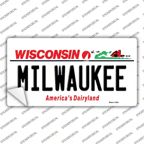 Milwaukee Wisconsin Novelty Sticker Decal Small