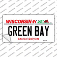 Green Bay Wisconsin Novelty Sticker Decal Small