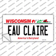 Eau Claire Wisconsin Novelty Sticker Decal Small