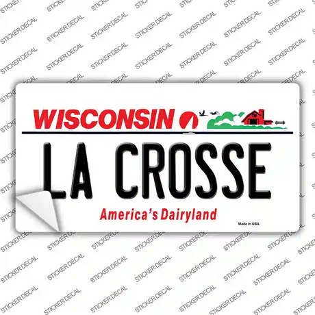 La Crosse Wisconsin Novelty Sticker Decal Small