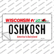 Oshkosh Wisconsin Novelty Sticker Decal Small