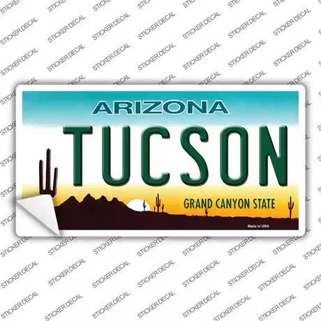 Tucson Arizona Novelty Sticker Decal Small