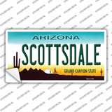 Scottsdale Arizona Novelty Sticker Decal