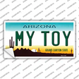 My Toy Arizona Novelty Sticker Decal Small