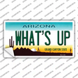 Whats Up Novelty Sticker Decal Small