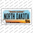 North Dakota Background Novelty Sticker Decal Small