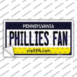 Phillies Fan Pennsylvania Novelty Sticker Decal Small