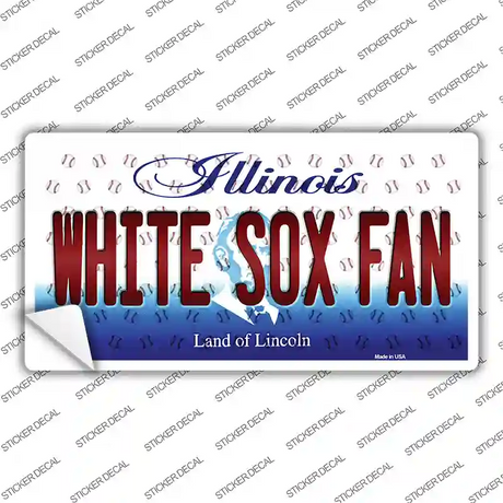 White Sox Fan Illinois Novelty Sticker Decal Small