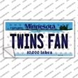 Twins Fan Minnesota Novelty Sticker Decal Small