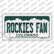 Rockies Fan Colorado Novelty Sticker Decal Small