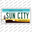 Sun City Arizona Novelty Sticker Decal Small