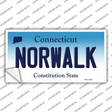 Norwalk Connecticut Novelty Sticker Decal Small