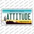 Arizona Attitude Novelty Sticker Decal Small