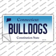 Bulldogs Connecticut Novelty Sticker Decal Small