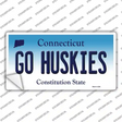 Go Huskies Connecticut Novelty Sticker Decal Small