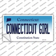 Connecticut Girl Connecticut Novelty Sticker Decal Small