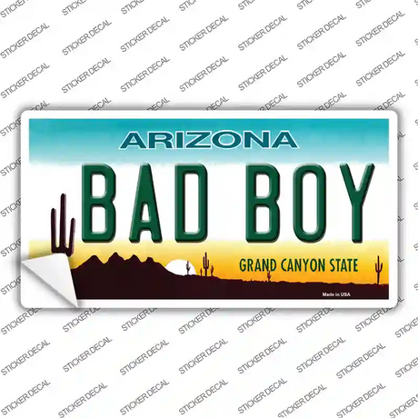 Arizona Bad Boy Novelty Sticker Decal Small