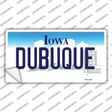 Dubuque Iowa Novelty Sticker Decal Small