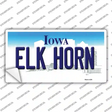 Elk Horn Iowa Novelty Sticker Decal Small