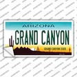 Grand Canyon Arizona Novelty Sticker Decal Small