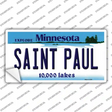 Saint Paul Minnesota State Novelty Sticker Decal Small