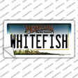 Whitefish Montana State Novelty Sticker Decal Small