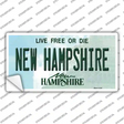 New Hampshire State Novelty Sticker Decal Small