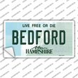 Bedford New Hampshire State Novelty Sticker Decal Small