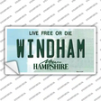 Windham New Hampshire State Novelty Sticker Decal Small