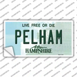 Pelham New Hampshire State Novelty Sticker Decal Small