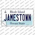 Jamestown Rhode Island State Novelty Sticker Decal Small