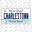 Charlestown Rhode Island State Novelty Sticker Decal Small