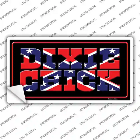 Dixie Chick Novelty Sticker Decal Small