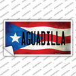 Aguadilla Puerto Rico Flag Novelty Sticker Decal Small