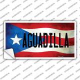 Aguadilla Puerto Rico Flag Novelty Sticker Decal Small