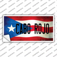 Cabo Rojo Puerto Rico Flag Novelty Sticker Decal Small