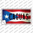 Caguas Puerto Rico Flag Novelty Sticker Decal Small