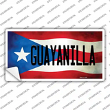 Guayanilla Puerto Rico Flag Novelty Sticker Decal Small