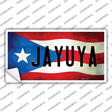 Jayuya Puerto Rico Flag Novelty Sticker Decal Small