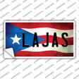 Lajas Puerto Rico Flag Novelty Sticker Decal Small