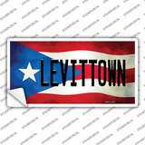 Levittown Puerto Rico Flag Novelty Sticker Decal Small