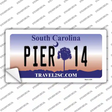 Pier 14 South Carolina Novelty Sticker Decal Small