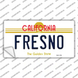 Fresno California Novelty Sticker Decal Small